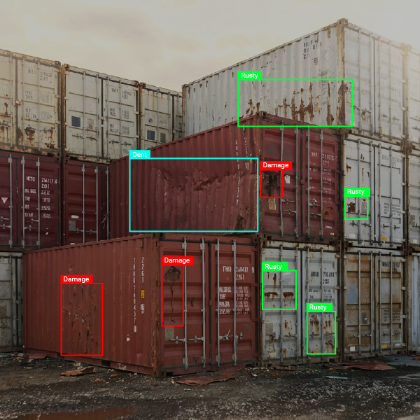 CDD 貨櫃櫃損辨識系統